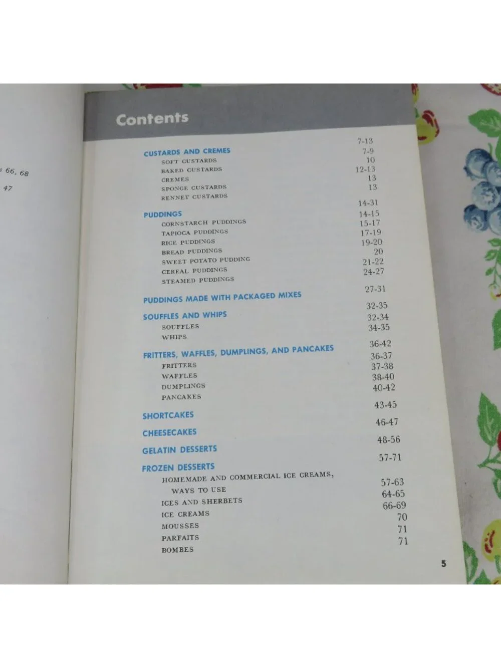 Lot of 2 The Family Circle Cook Books Meat Cookbook & Dessert and Fruit Cookbook